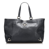 Gucci Abbey D-Ring Leather Tote (qhPuxB)