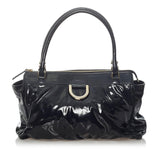 Gucci Abbey D-Ring Patent Leather Handbag (37233)