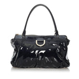 Gucci Abbey D-Ring Patent Leather Shoulder Bag (30321)