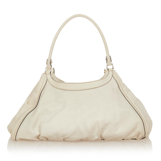 Gucci Abbey D-ring Leather Shoulder Bag (SHG-31847)