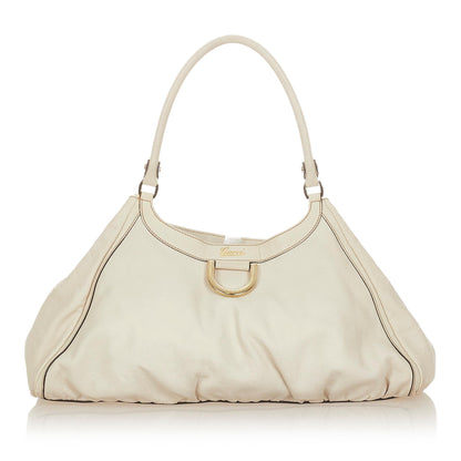 Gucci Abbey D-ring Leather Shoulder Bag (SHG-31847)