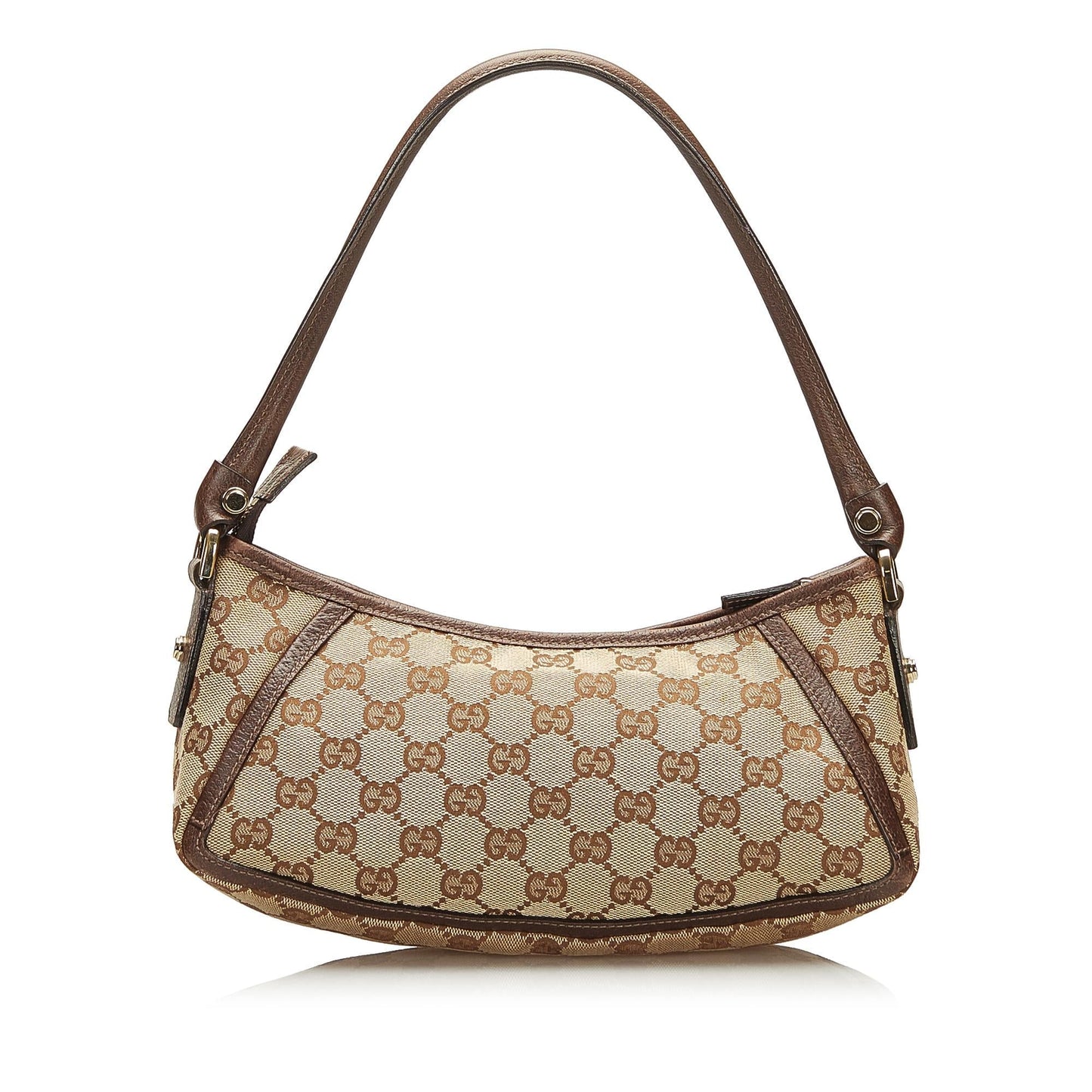 Gucci Abbey GG Canvas Baguette (35505)