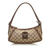 Gucci Abbey GG Canvas Baguette (35505)