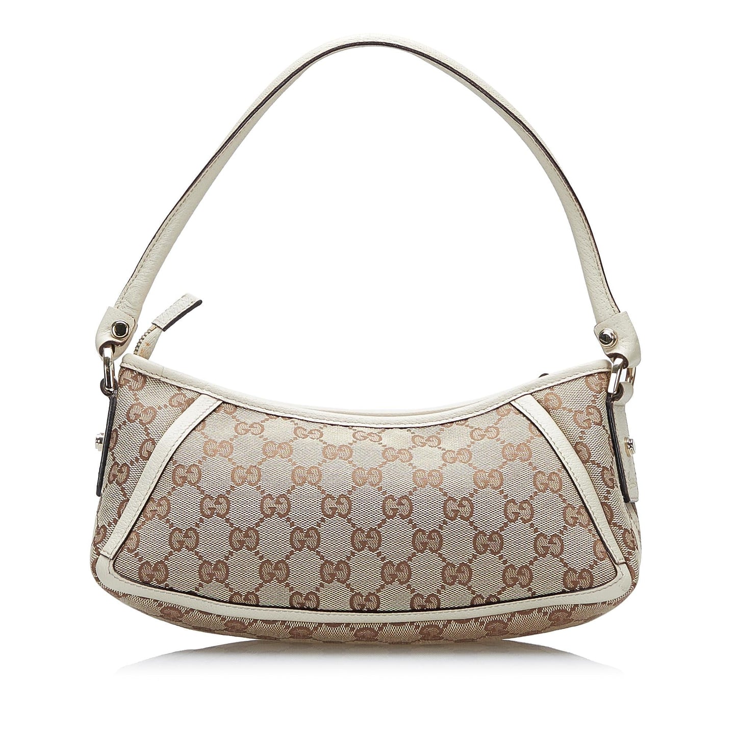 Gucci Abbey GG Canvas Baguette (37192)
