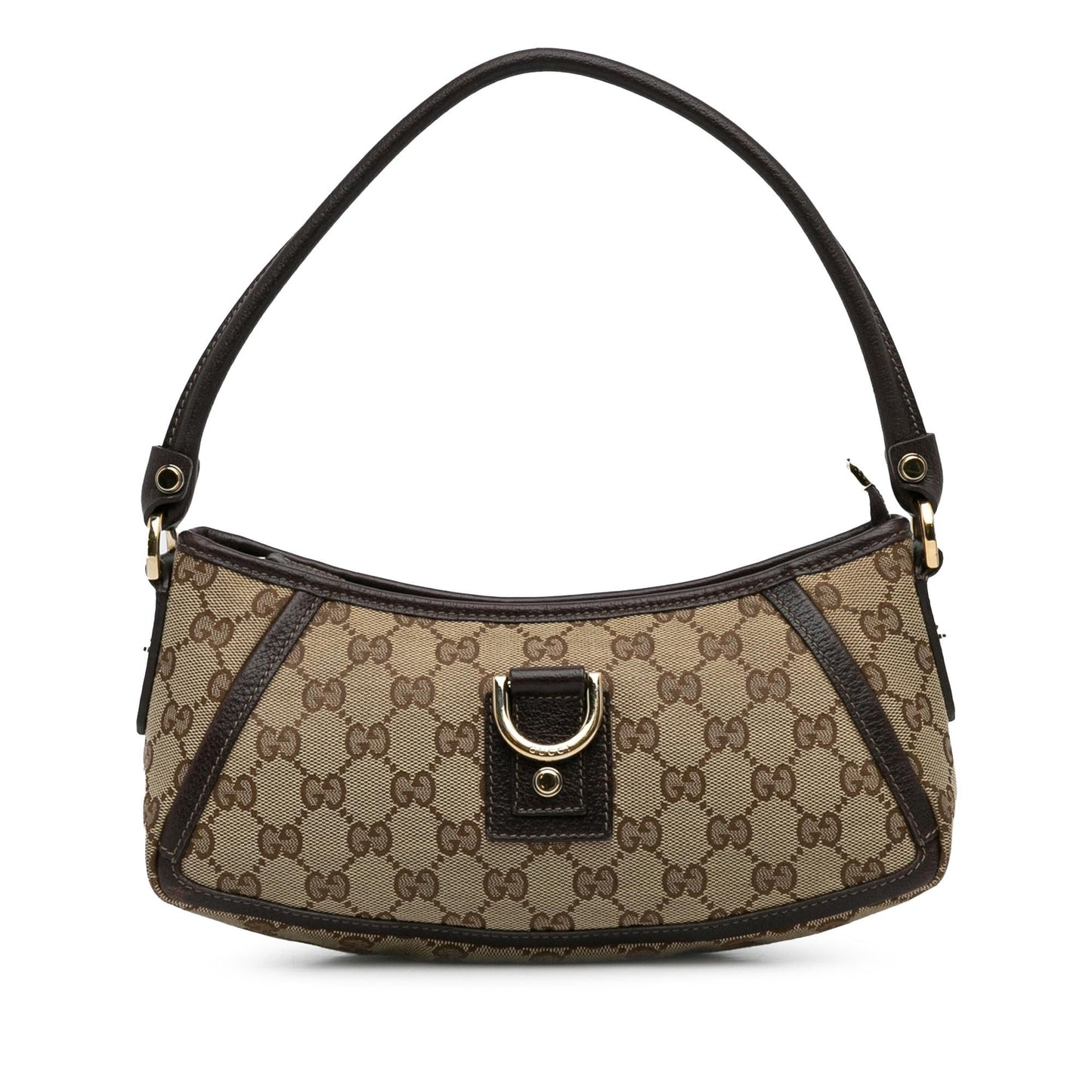 Gucci Abbey GG Canvas Baguette (1o7xzY)