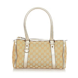Gucci Abbey GG Canvas Boston Bag (31972)