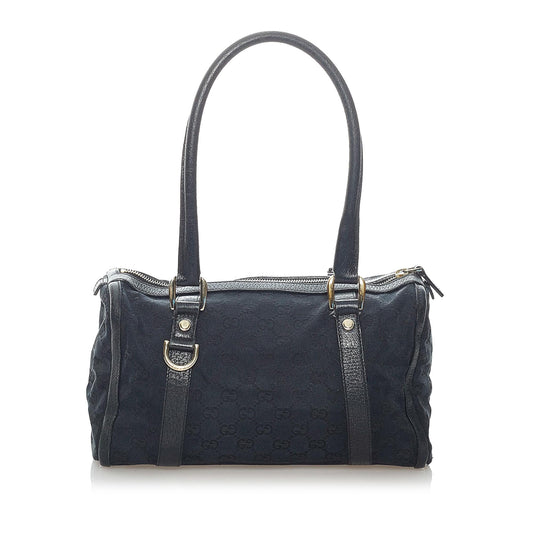 Gucci Abbey GG Canvas Boston Bag (32698)