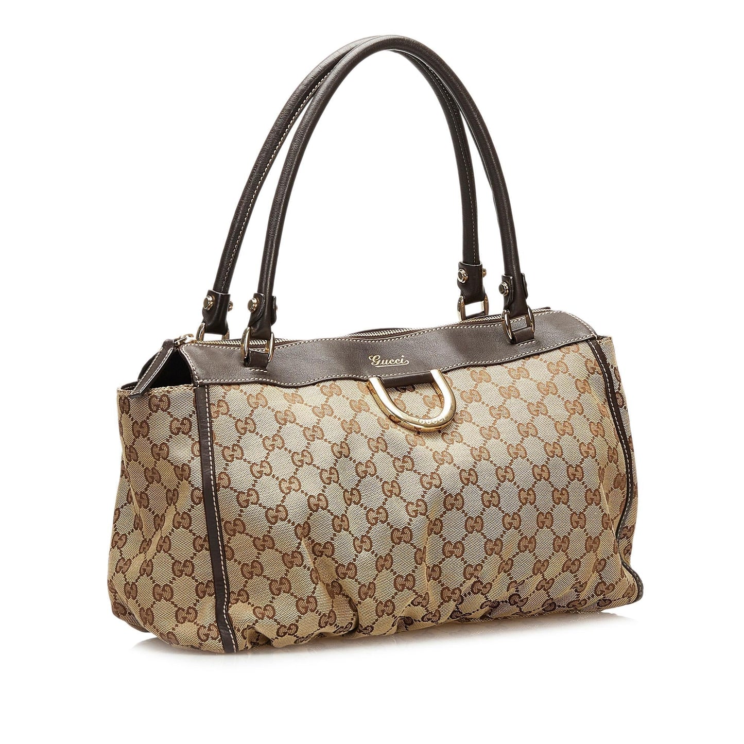 Gucci Abbey GG Canvas Shoulder Bag (35422)