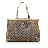 Gucci Abbey GG Canvas Tote (KlNn76)