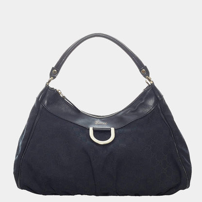 GUCCI GG MONOGRAM ABBEY D RING SHOULDER BAG