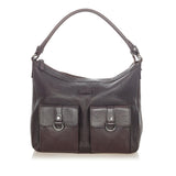 Gucci Abbey Leather Satchel (SHG-21233)