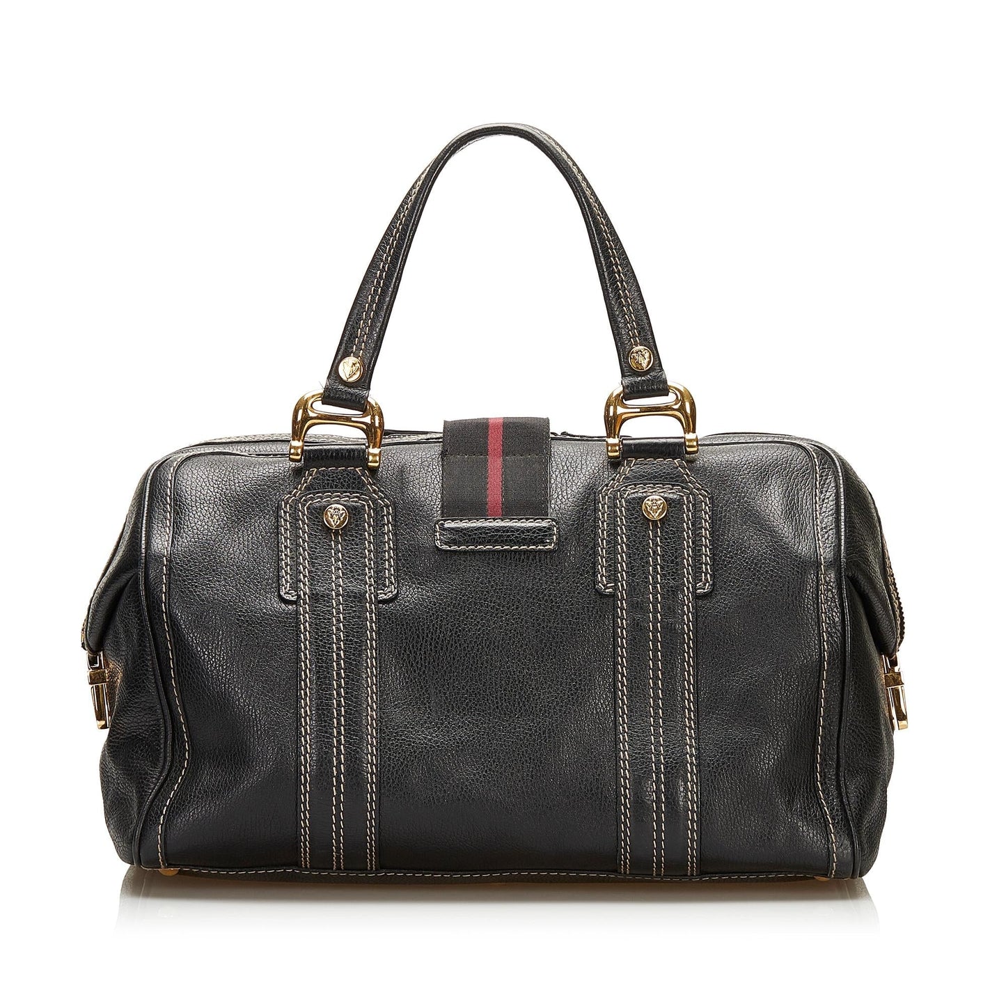 Gucci Aviatrix Leather Boston Bag (35967)