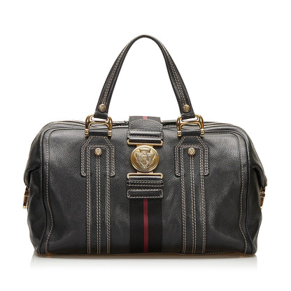 Gucci Aviatrix Leather Boston Bag (35967)