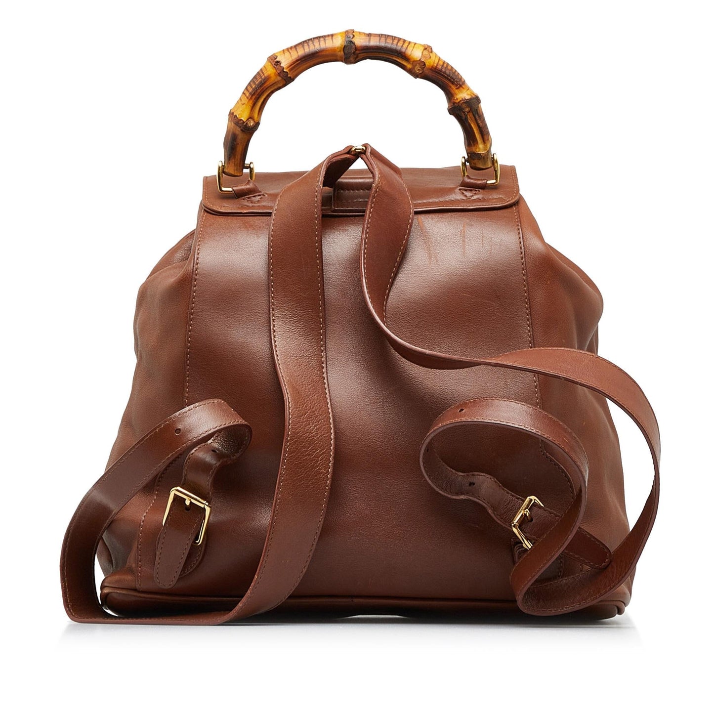 Gucci Bamboo Backpack (22T26b)