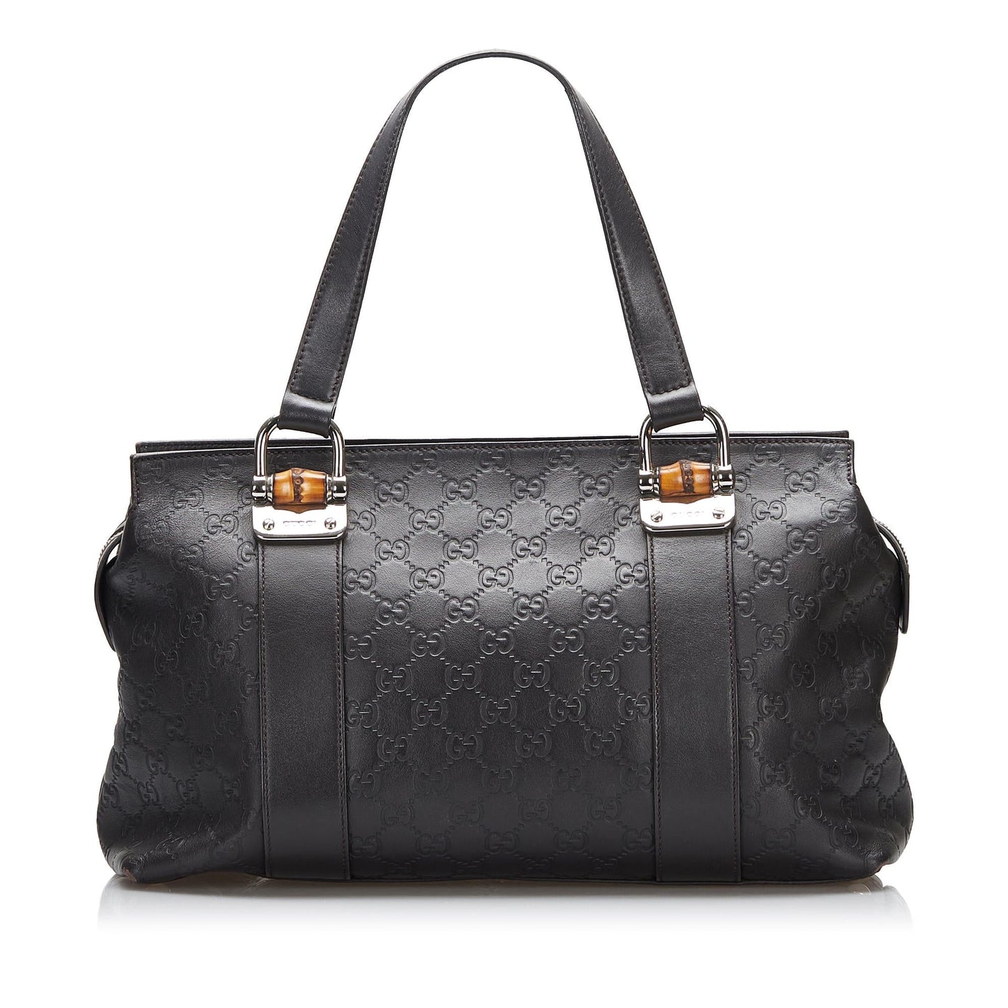 Gucci Bamboo Bar Guccissima Satchel (5c7shZ)
