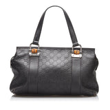 Gucci Bamboo Bar Guccissima Satchel (5c7shZ)