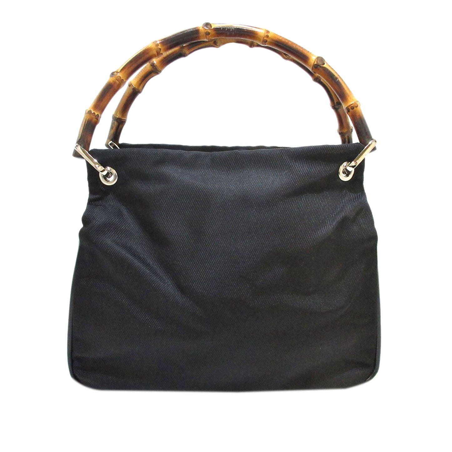 Gucci Bamboo Canvas Handbag (36138)