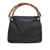Gucci Bamboo Canvas Handbag (36138)