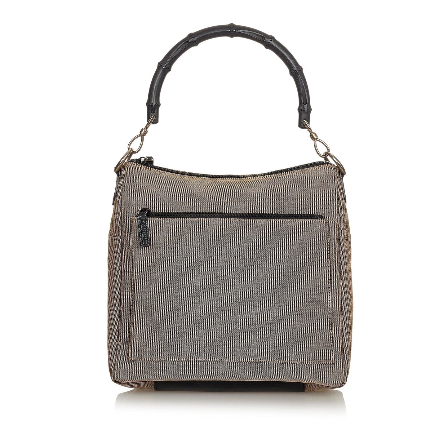 Gucci Bamboo Canvas Handbag (fCN2xU)