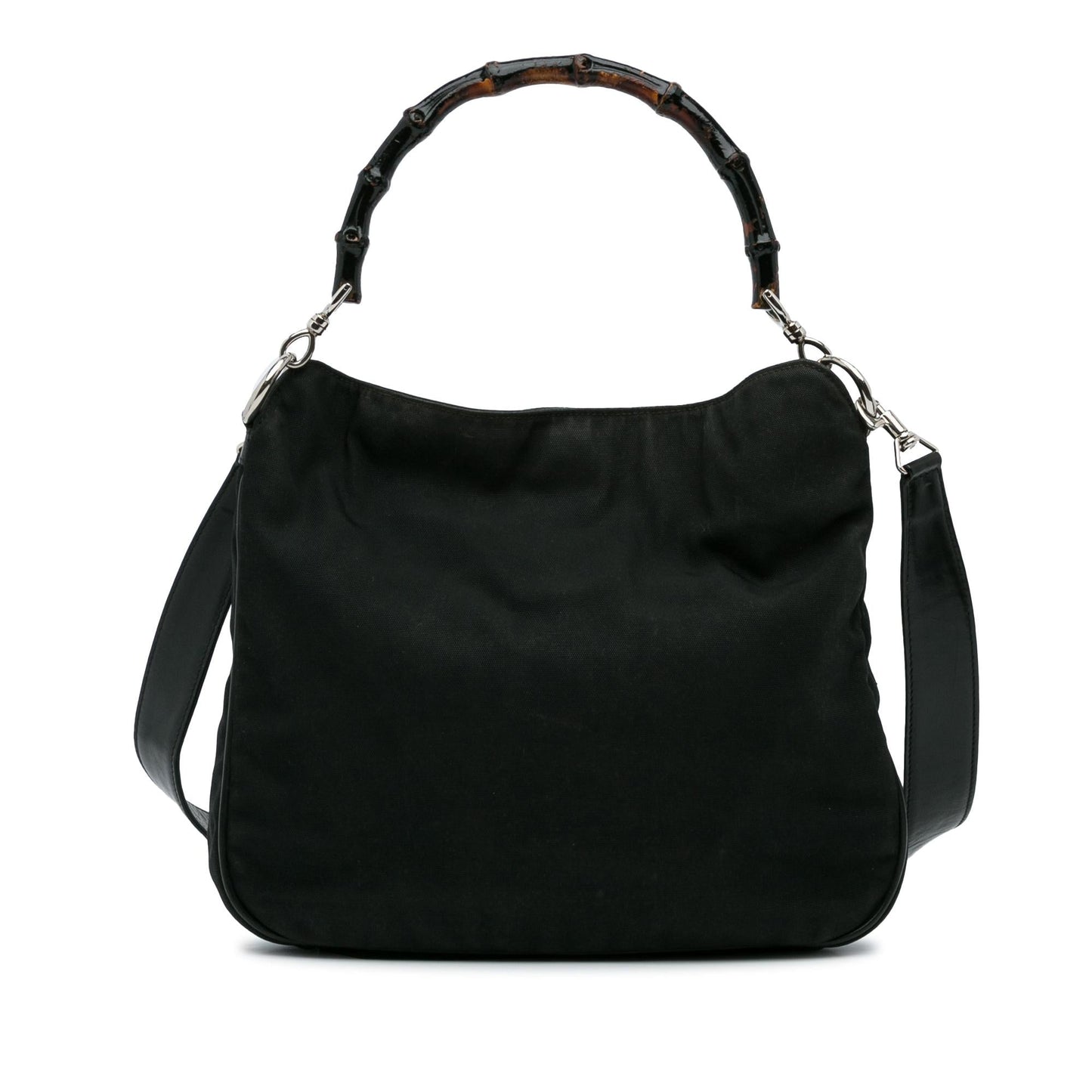 Gucci Bamboo Canvas Satchel (vwizBa)