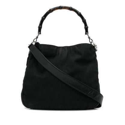 Gucci Bamboo Canvas Satchel (vwizBa)