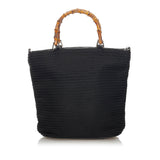 Gucci Bamboo Canvas Tote Bag (37601)