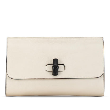 Gucci Bamboo Daily Leather Clutch (2q7lJR)