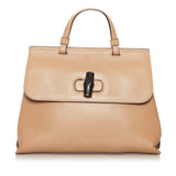 Gucci Bamboo Daily Leather Satchel (34552)