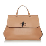 Gucci Bamboo Daily Leather Satchel (37219)