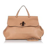 Gucci Bamboo Daily Leather Satchel (37360)