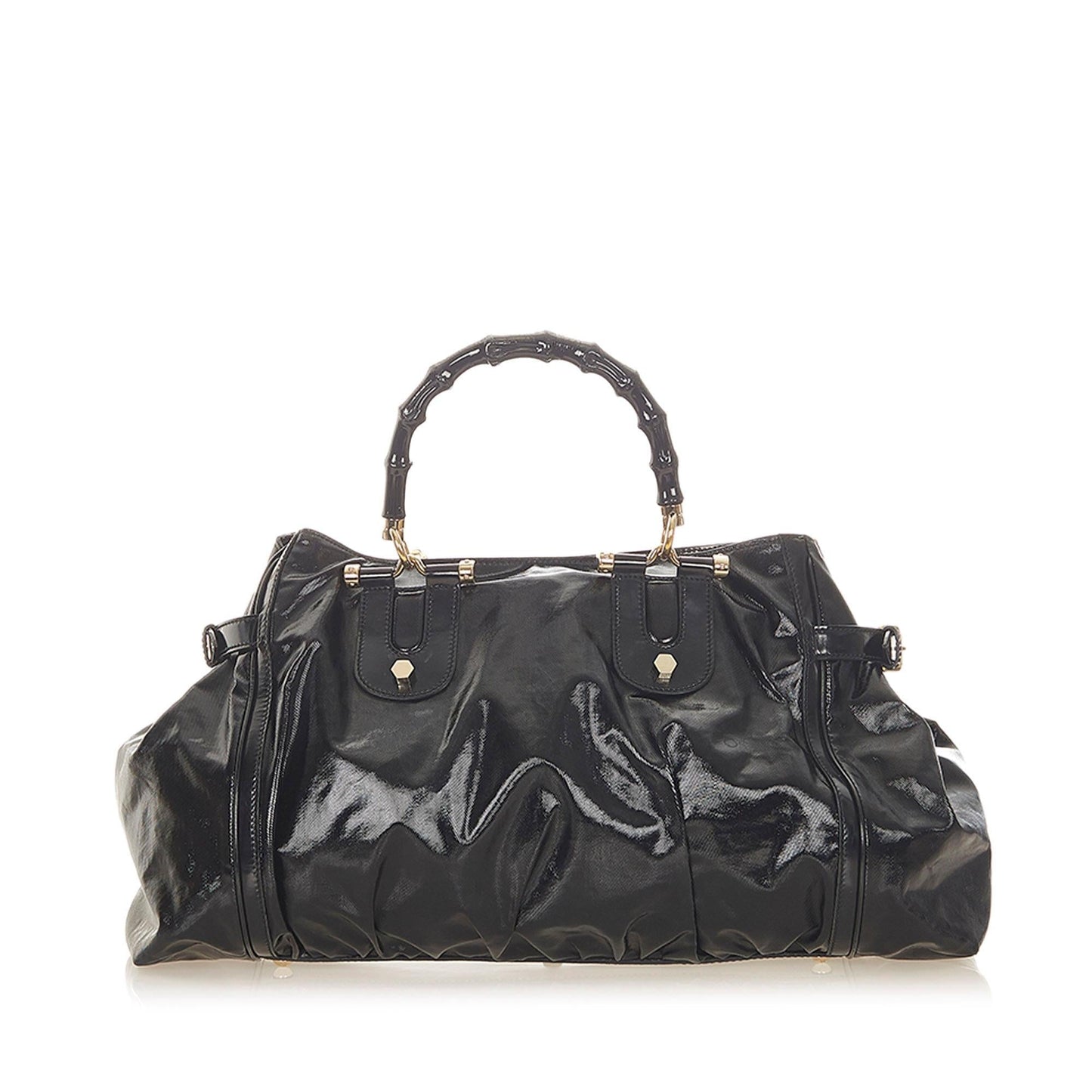 Gucci Bamboo Dialux Pop Handbag (7LYwON)