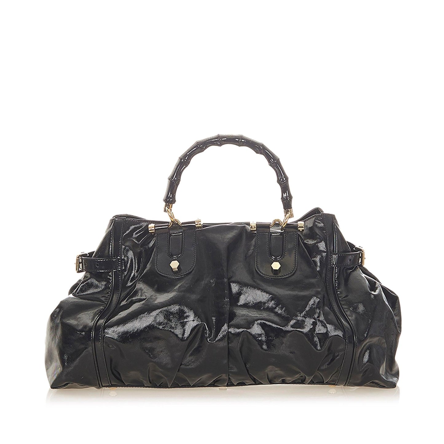 Gucci Bamboo Dialux Pop Handbag (7LYwON)