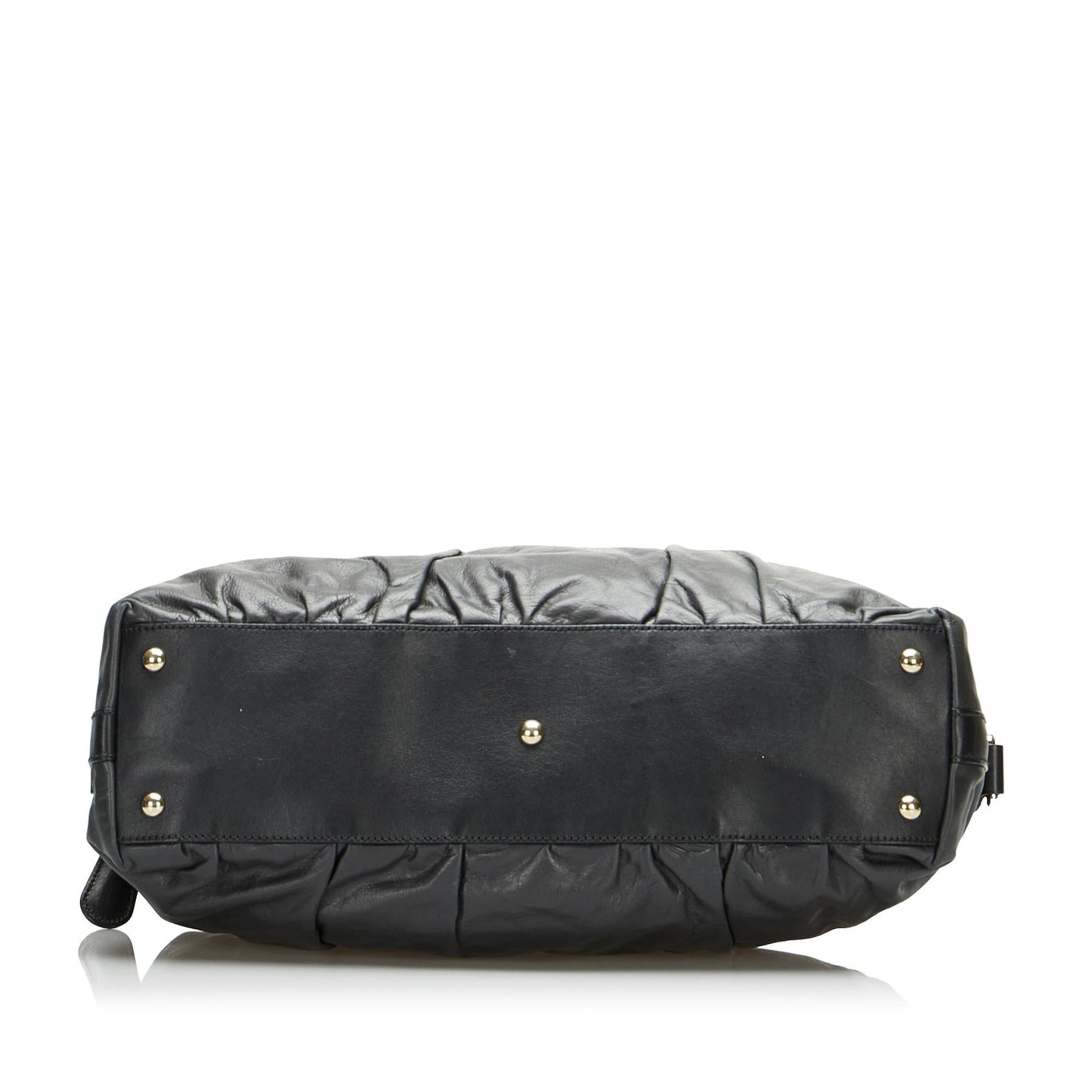 Gucci Bamboo Dialux Pop Satchel (PgirdF)