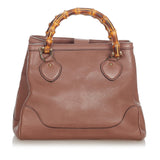 Gucci Bamboo Diana Leather Handbag (SHG-31981)