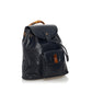 Gucci Bamboo Drawstring Leather Backpack (34142)