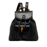 Gucci Bamboo Drawstring Leather Backpack (quqvrC)