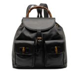 Gucci Bamboo Drawstring Leather Backpack (b7jhdk)