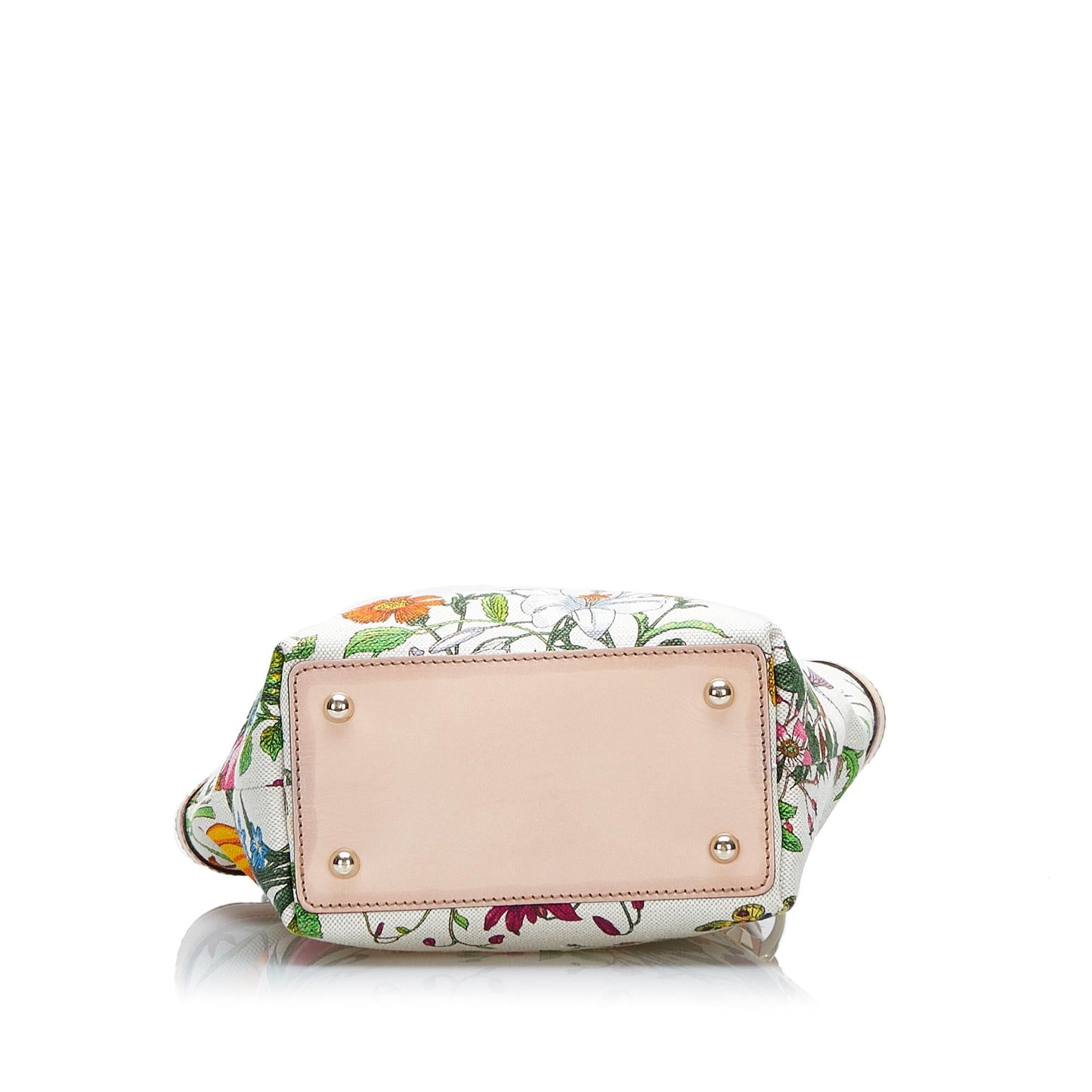 Gucci Bamboo Flora Handbag (HcnNHu)