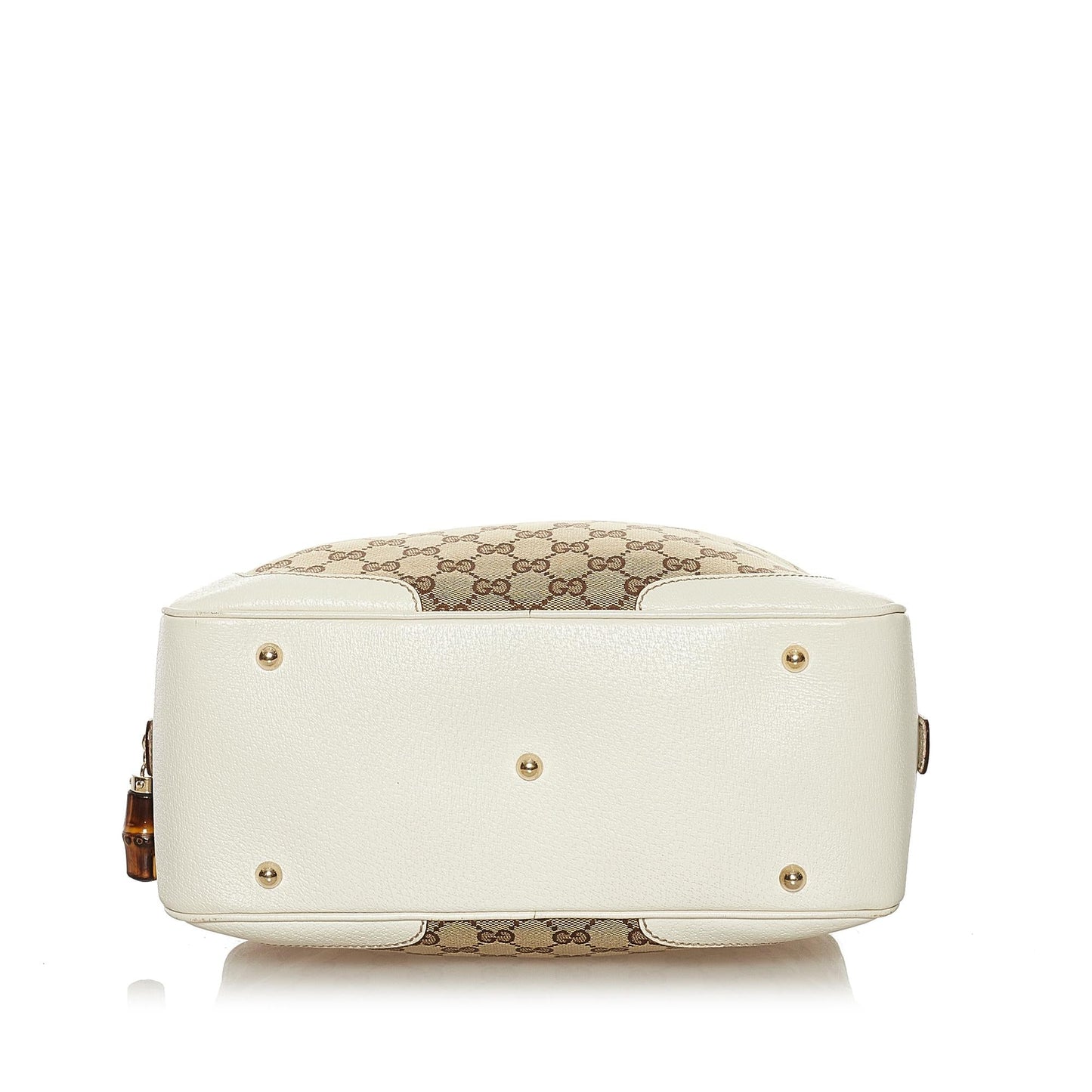 Gucci Bamboo GG Canvas Handbag (34529)