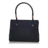 Gucci Bamboo GG Canvas Handbag (34884)