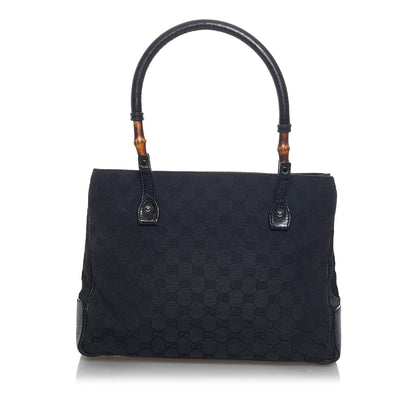 Gucci Bamboo GG Canvas Handbag (37616)