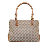 Gucci Bamboo GG Canvas Handbag (uWy0rY)