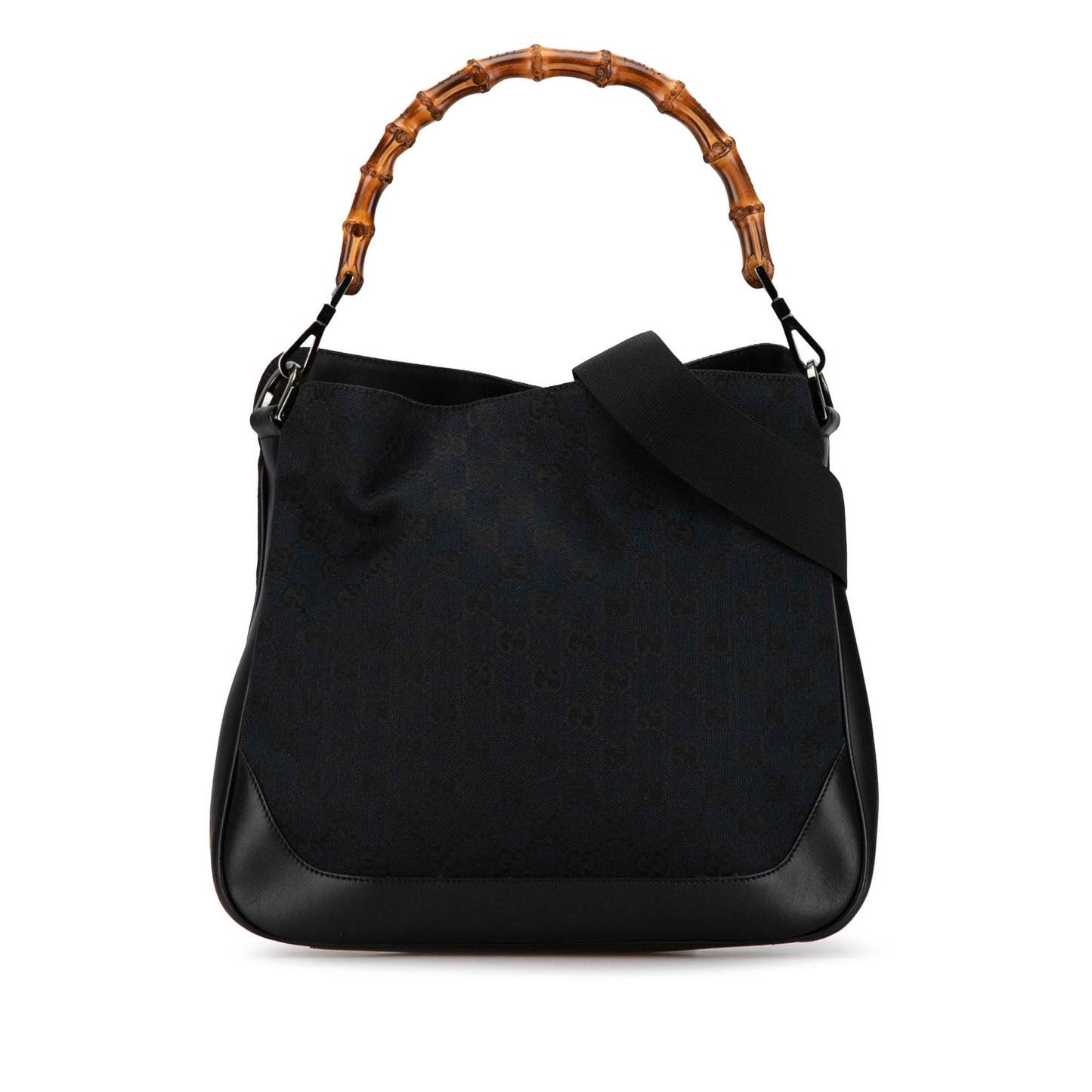 Gucci Bamboo GG Canvas Satchel (gPmmq9)
