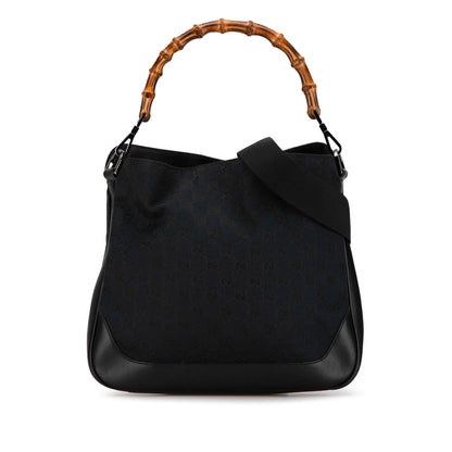 Gucci Bamboo GG Canvas Satchel (gPmmq9)