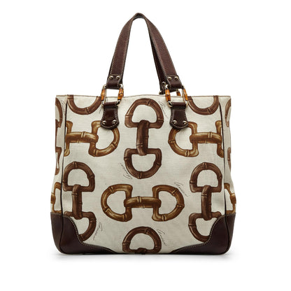 Gucci Bamboo Horsebit Tote (S7HTdu)