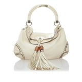 Gucci Bamboo Indy Leather Satchel (31888)
