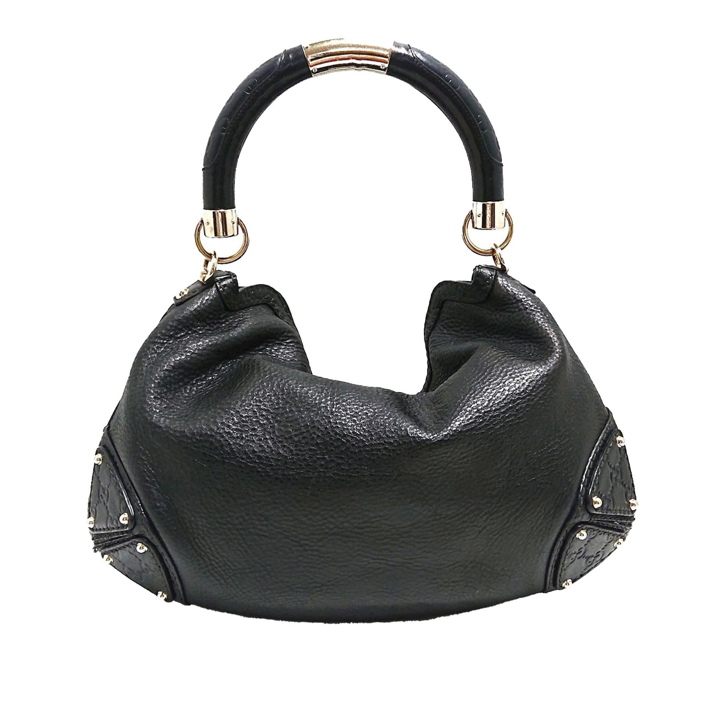 Gucci Bamboo Indy Leather Satchel (djoyCe)