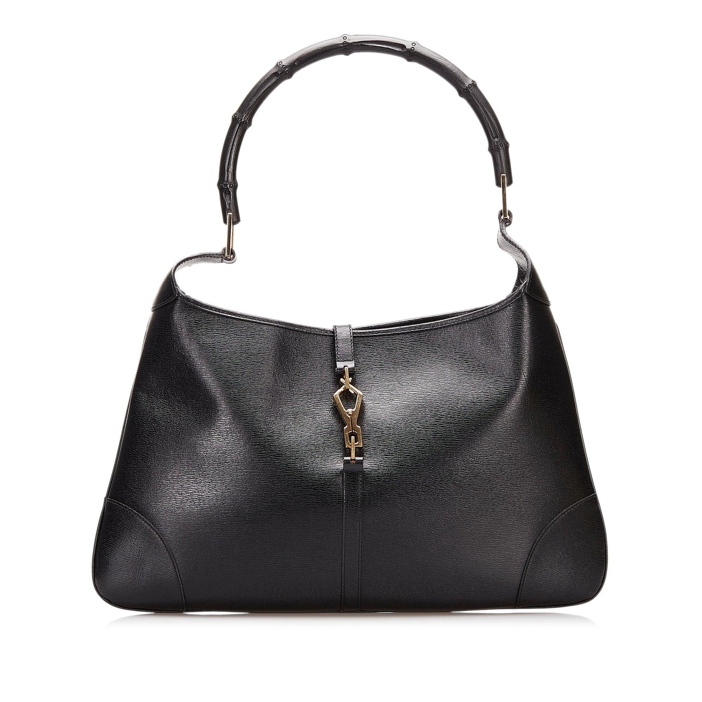 Gucci Bamboo Jackie Leather Shoulder Bag (35484)