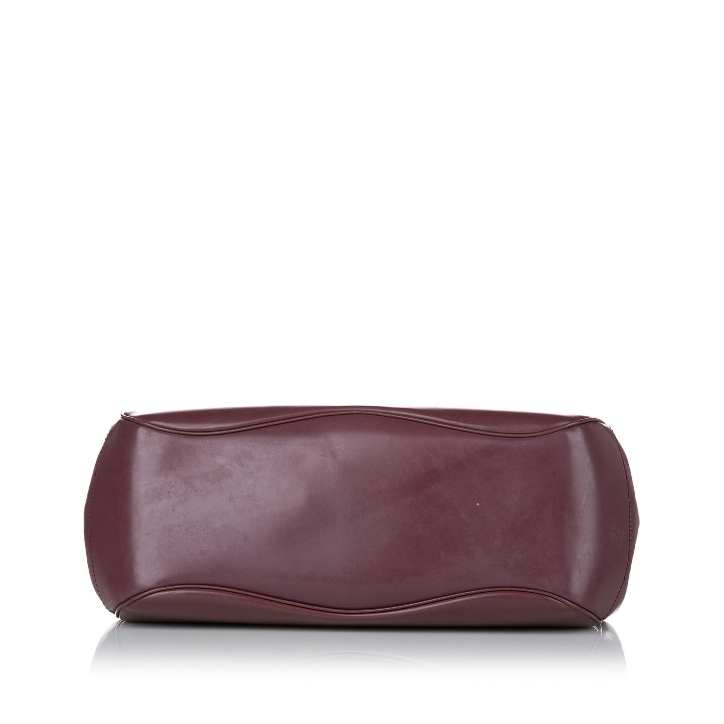 Gucci Bamboo Lady Lock Leather Handbag (OZa9ZR)