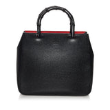 Gucci Bamboo Leather Handbag (SHG-29863)